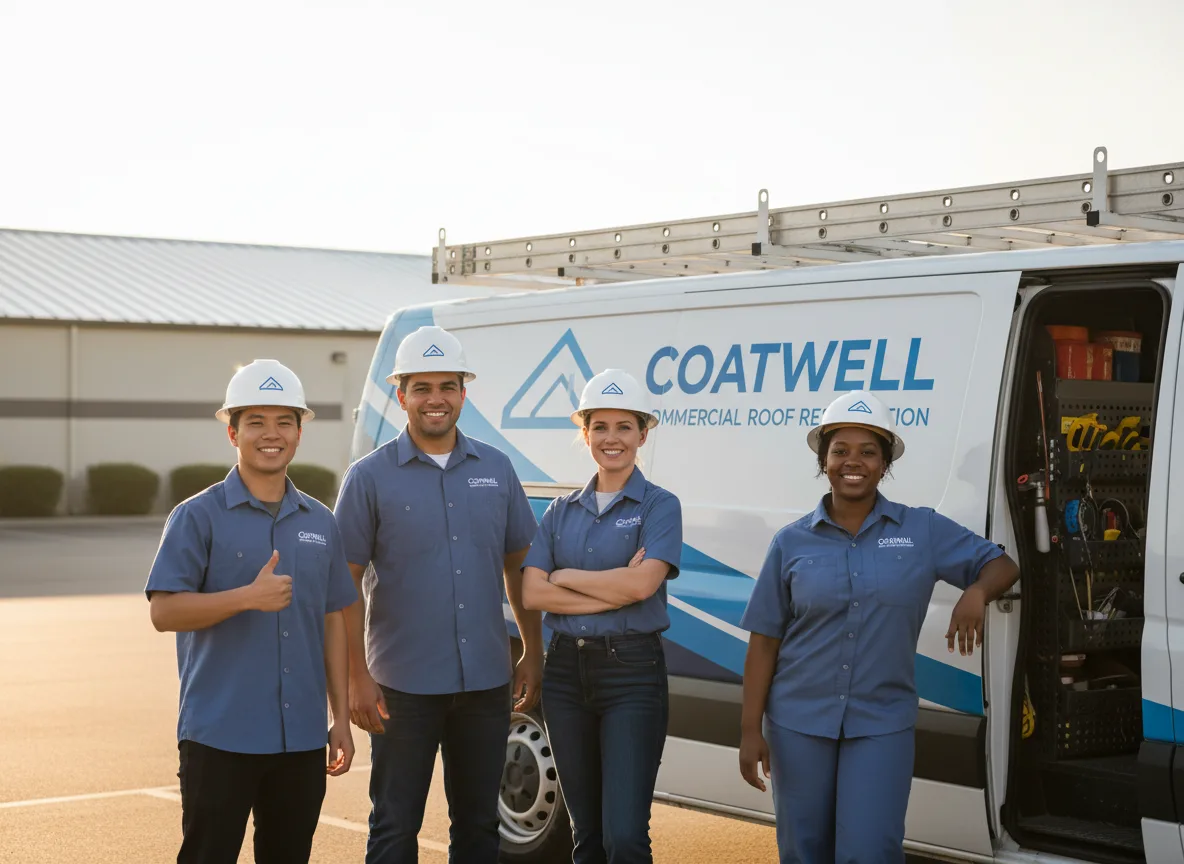 Commercial roof coating company in Southmont, NC